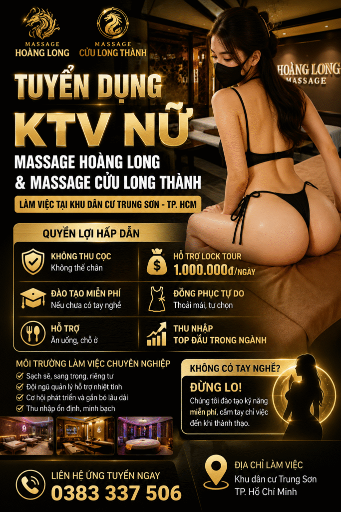Tuyển dụng KTV nữ tại Trung Sơn TP.HCM